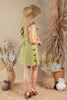 Sweet Tide Sleeveless Linen Blend Dress