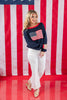 Red, White & True Sweater