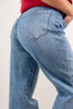Serendipity Blues Classic Non-Distressed Mid Rise Jeans