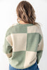 Block It Out Checkered Sweater