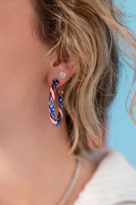 Oh My Stars Hoop Earrings