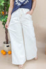 Little White Lies Relaxed Wide Leg White Jeans