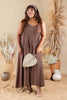Modern Muse Pleated Maxi Dress