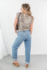 Icon Behavior Distressed Straight Leg Jeans