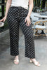 Dotty Darling Polka Dot Wide Leg Ankle Length Pants