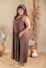 Modern Muse Pleated Maxi Dress
