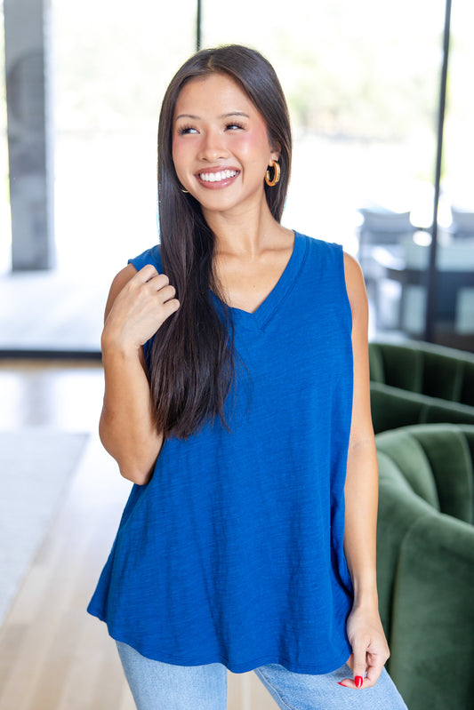 Clean Touch V-Neck Tank Top
