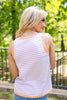 Simply You Striped Sleeveless Top