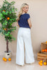 Little White Lies Relaxed Wide Leg White Jeans