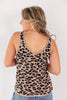 Fierce & Free Leopard Print Knit Tank Top
