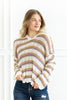 Country Dusk Knit Hooded Sweater