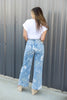 Petal Me This Floral Vintage Flare Jeans