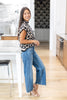 Cozy Gone Wild Short Sleeve Sweater