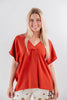 Favorite Things Relaxed Fit V-Neck Dolman Sleeve Blouse