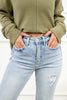 Telling Secrets Vintage Straight Crop Lovervet Jeans