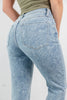 Keep It Moving Floral Print Kick Flare Jeans