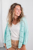 Easy Days Crochet Knit Open Front Cardigan