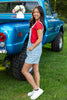 Weekend Daydreams Cotton Blend Crew Neck Tee