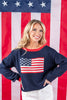 Red, White & True Sweater