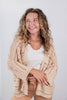 Easy Days Crochet Knit Open Front Cardigan