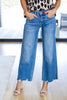 Cool Girl Mid Rise Wide Leg Crop Lovervet Jeans