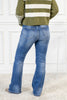 Faded Flirt Relaxed Flare Mica Jeans