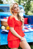 Soft Spice Square Neck Babydoll Cotton Matching Set