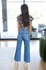 Cool Girl Mid Rise Wide Leg Crop Lovervet Jeans