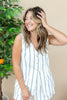 Marina Muse Sleeveless Button Down Vest