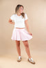 Trending Topic Vintage Wash A-Line Skort