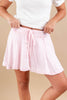 Trending Topic Vintage Wash A-Line Skort
