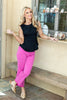 Glow Up Sleeveless Peplum Top