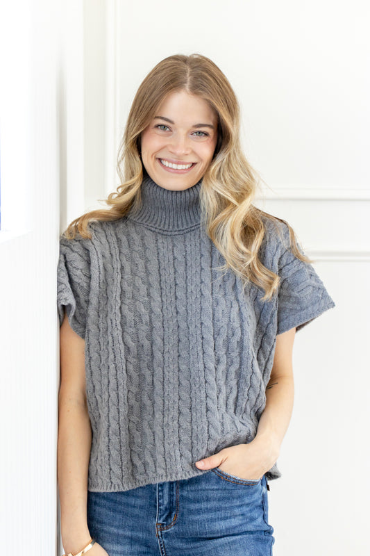 Cider Mill Turtle Neck Knit Sweater