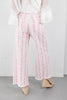 Rosewood Boulevard Pink Rose Striped Relaxed Fit Jeans