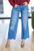 Cool Girl Mid Rise Wide Leg Crop Lovervet Jeans