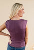 Drawn Together Sleeveless Corset Waist Top