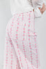 Rosewood Boulevard Pink Rose Striped Relaxed Fit Jeans