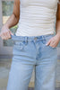 Next Level Cuffed Striped Jeans