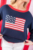 Red, White & True Sweater