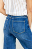 Power Move Front Seam Wide Leg Jeans