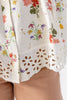 Sweet Retreat Lace Trim Floral Print Sleeveless Top