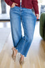 Cool Girl Mid Rise Wide Leg Crop Lovervet Jeans