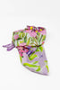 Sugar Bloom Bright Floral Print Square Bandana
