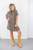 Grace with Edge Leopard Shift Dress