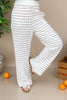 Sprinkle Of Stripes Terry Lounge Pants