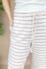 Sprinkle Of Stripes Terry Lounge Pants
