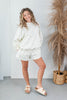 Floral Daydream Dainty Floral Terry Lounge Shorts