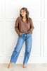 Ocean Swell Barrel Leg High Rise Vervet Jeans