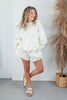 Floral Daydream Dainty Floral Terry Sweatshirt