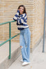 Hidden Gem High Rise Wide Leg Distressed Jeans